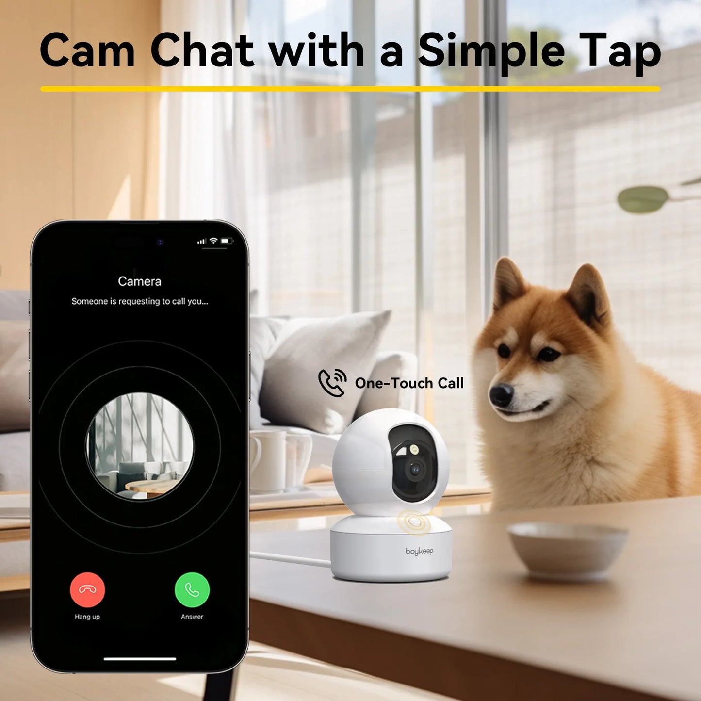 MaeStore Sentinel™ — 2K 360° Smart Security Camera (A)